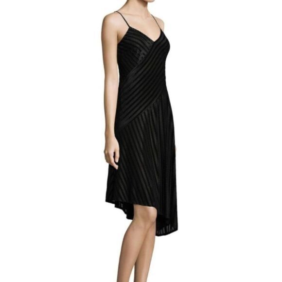 SHOSHANNA collection, Black asymmetrical dress, 4 - Picture 1 of 8